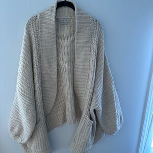 Urban Outfitters Cozy Cream Knit Sweater